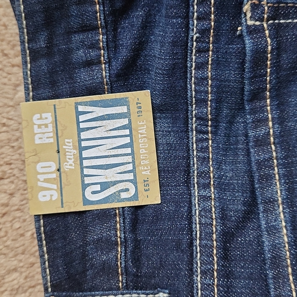 Aeropostale Bayla Low-rise Skinny Jeans, Size 9/10, New With Tags - Picture 7 of 12
